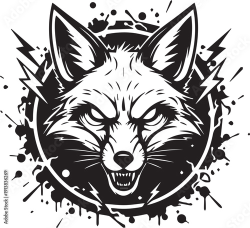 wolf head icon