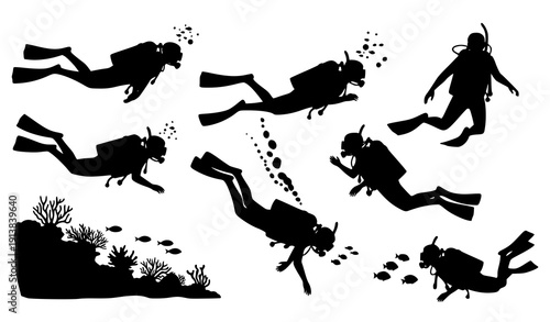 Dynamic turkey silhouettes vector pack black on transparent background