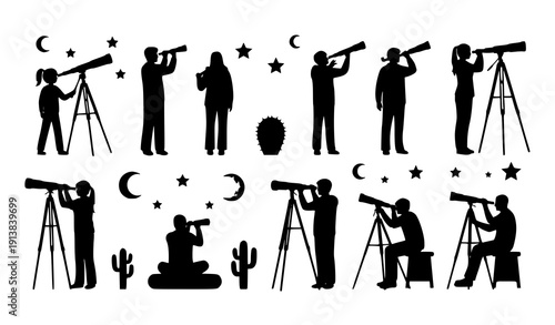 Armed forces soldier silhouettes vector pack transparent background