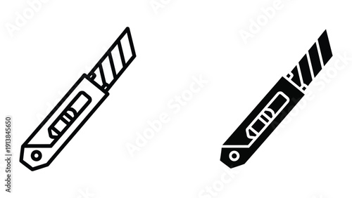 Utility knife with retractable blade