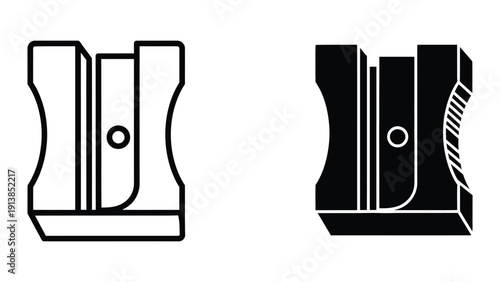 Technical drawing of a mechanical part
