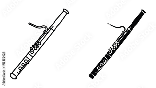 Two Bassoon Illustrations