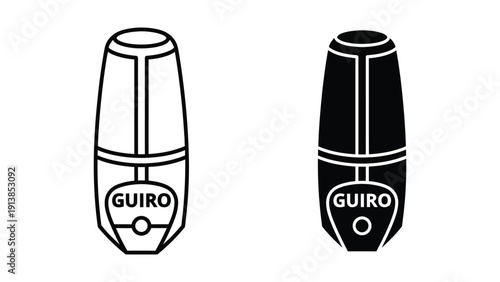 GUIRO percussion instrument mallets