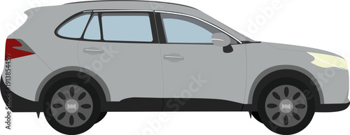 Urban SUV with a modern design.eps