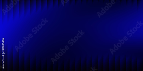 Dramatic abstract blue wave dark background vertical stripes electric glow