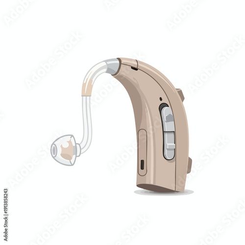 Hearing Aid Device with Earpiece