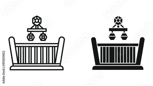 Scales of Justice Icon Set