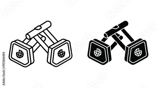 Dumbbells illustration