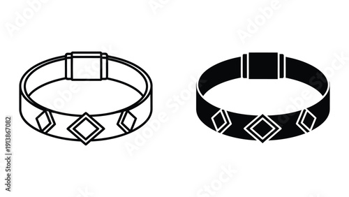 Simple bracelet illustration