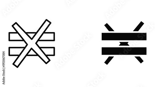 Road sign for no entry and road closed