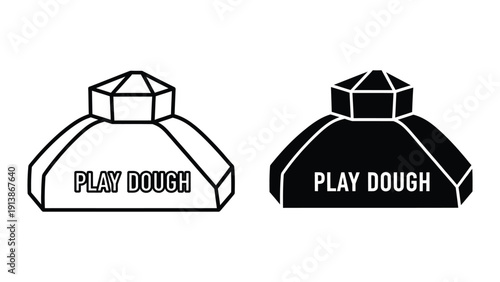 Play dough packaging