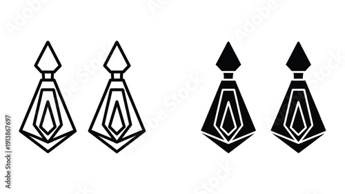 Pair of Pectoral Cross Icons