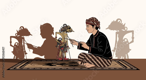 Cultural and Religious Ritual Ceremony with Traditional Atmosphere