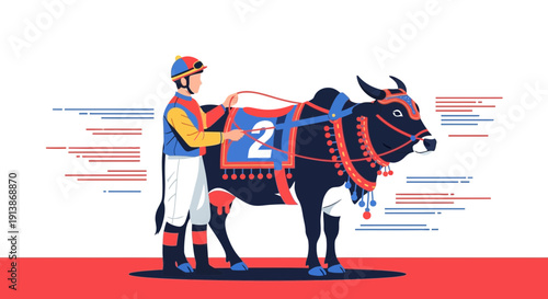 Cultural and Religious Ritual Ceremony with Traditional Atmosphere