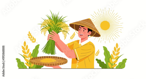 Cultural and Religious Ritual Ceremony with Traditional Atmosphere