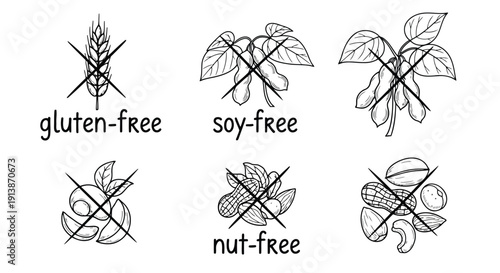 Simple vector file icon with text on a plain white background