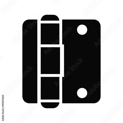 Black Hinge Icon