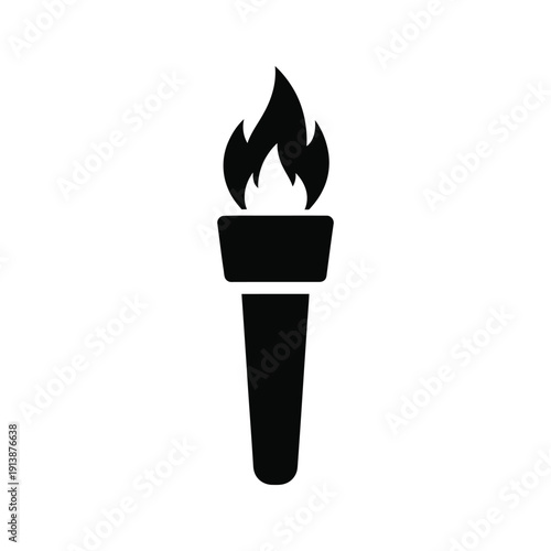 Olympic Torch Icon