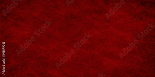 A dark vintage red grunge texture with an old dirty paint pattern makes a perfect wallpaper backdrop or card frame design for a textured Christmas or Valentine illustration