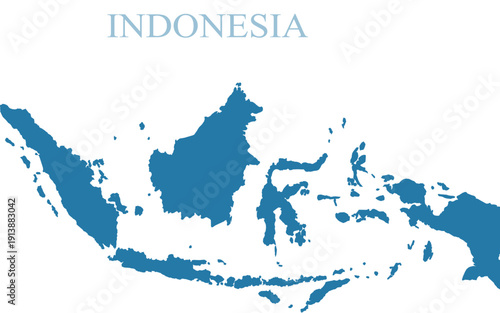 color Map of Indonesia
