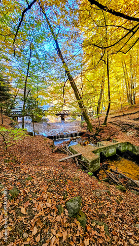 Autumn landscape in (seven ...