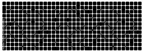 Metaball pattern organic. Circle Shapes Abstract Geometric Dot. Vector