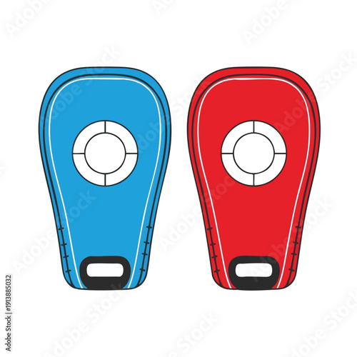 Colorful Referee Cards for Sports Officiating