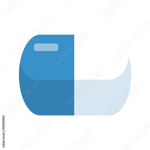 Modern Dental Hygiene Concept with Tooth and Dental Equipment