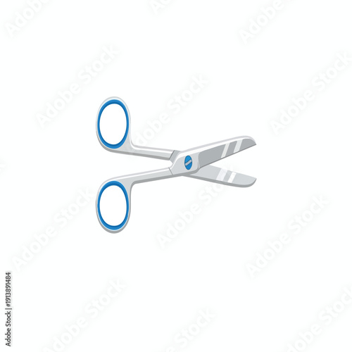 Modern Set of Scissors for Precision Cutting and Crafting