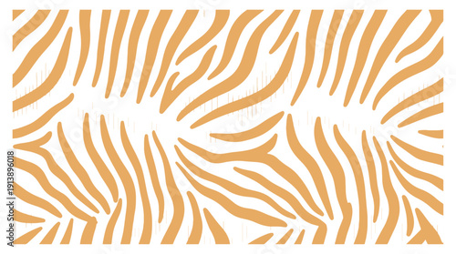Vector background featuring hand-drawn lines. This illustration is crafted to create a smooth, seamless zebra pattern when duplicated both vertically and horizontally to fill more area.