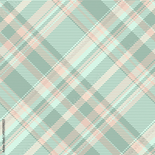 Outside fabric background seamless, glamour texture check plaid. Cut out pattern textile vector tartan in light and pastel colors.