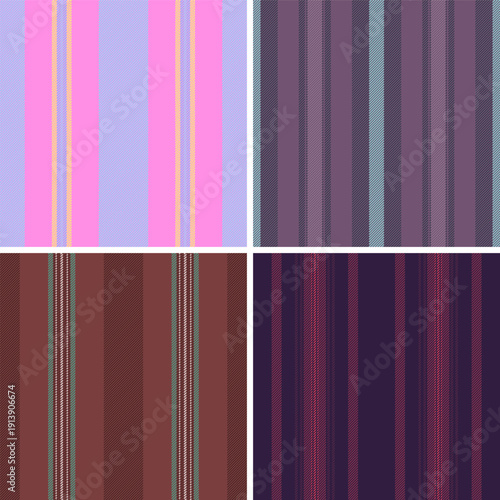 Monochrome striped pattern bundle minimalist projects. Clean lines contrasts enhance logos, portfolios, branding assets. Vector clarity maintains focus.