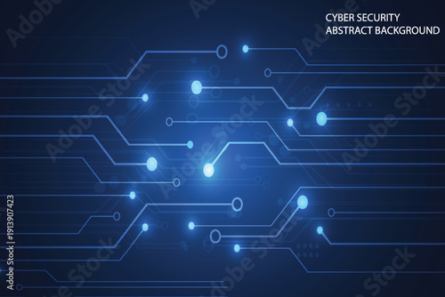 Cyber security and password protection concept with digital padlock, secure login access, data encryption, firewall defense, and privacy protection technology background.