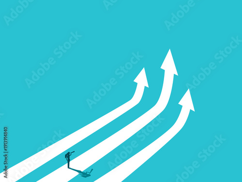 businesswoman discovered the best path in life