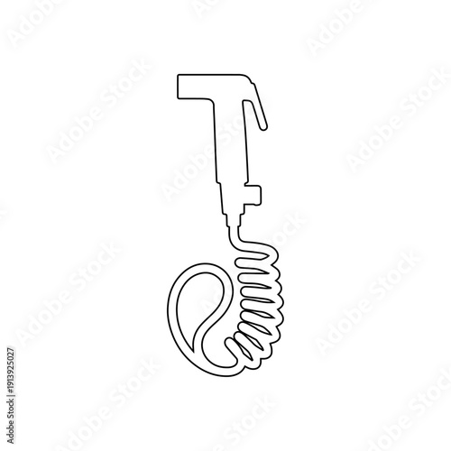 comod flasher outline icon