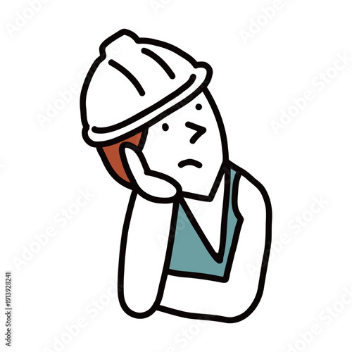 Skilled trades avatar 専門職のイラストアバター