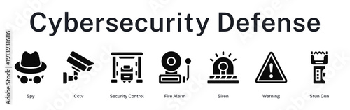 Cybersecurity defense system with monitoring, alerts and active threat response