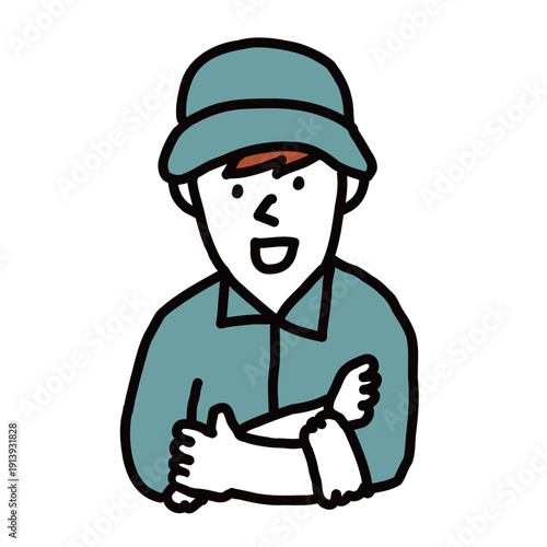 Skilled trades avatar 専門職のイラストアバター