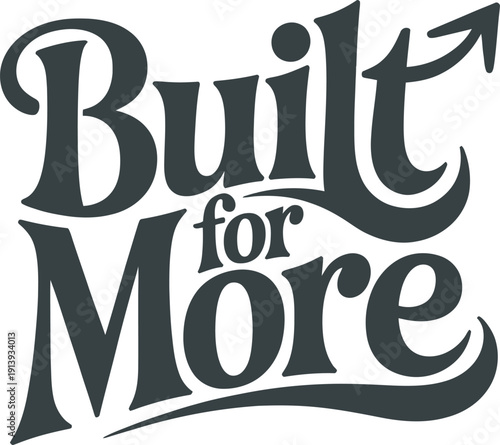 Built for more vintage badge typography design with arrow elements and classic lettering