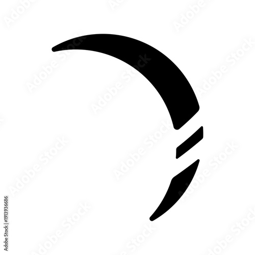 Space and astronomy logotype vetor illustration. Saturn