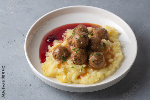 Swedish meatballs kottbulla...