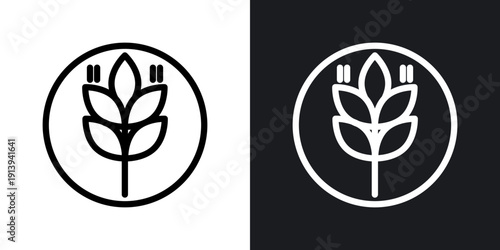 High fiber food icon