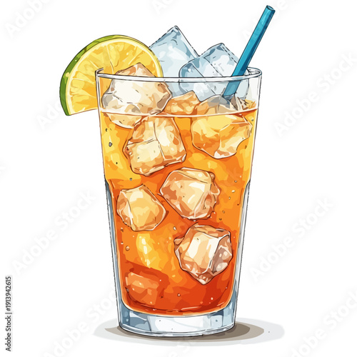 Cocktail Drink Very Fresh Design