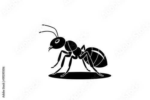 A black silhouette of a llama standing with a long neck and fluffy ears isolated on transparent background, isolated on white background, Vector