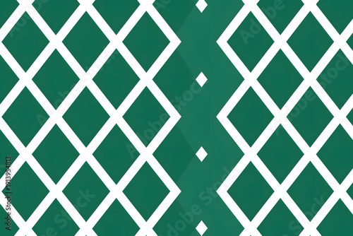 Seamless black and white argyle pattern with repeating diamond shapes. Classic geometric design inspired by traditional knitwear and vintage fashion, perfect for textiles, wallpapers, backgrounds.