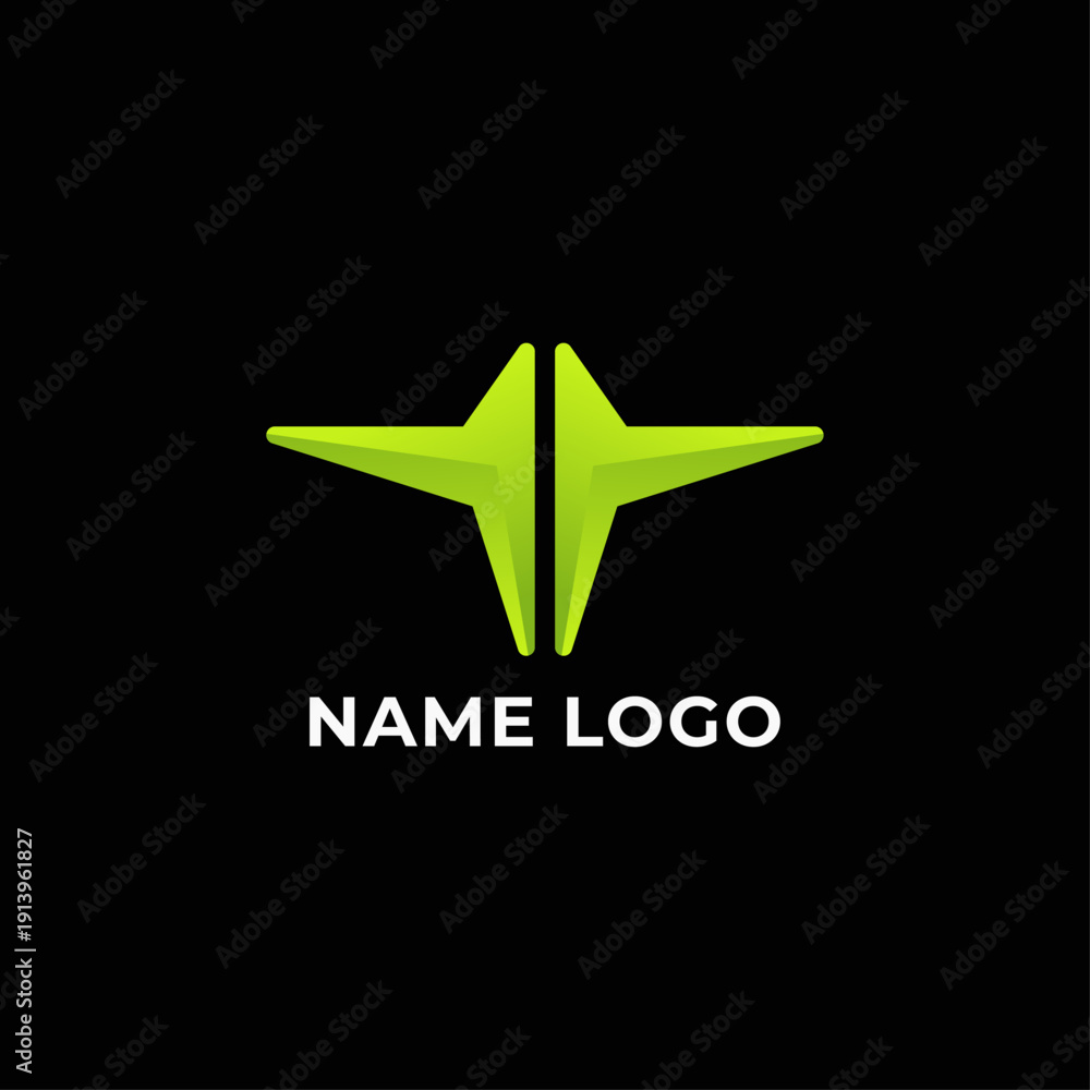 Obraz premium Colorful Drone Logo – Creative Aerial Technology Photography Brand Identity Premium Design