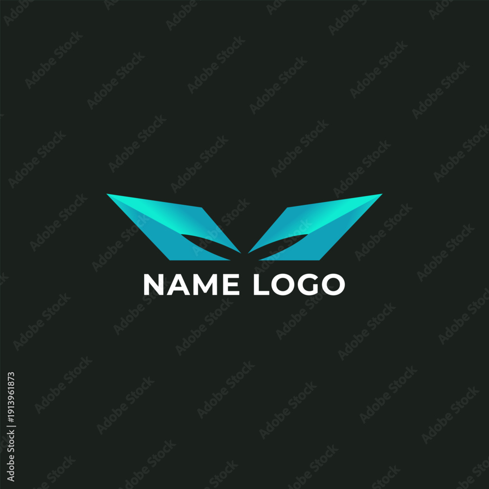 Obraz premium Colorful Drone Logo – Creative Aerial Technology Photography Brand Identity Premium Design