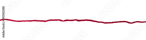 Εκτύπωση καμβά Thread isolated on white background. Selective focus.