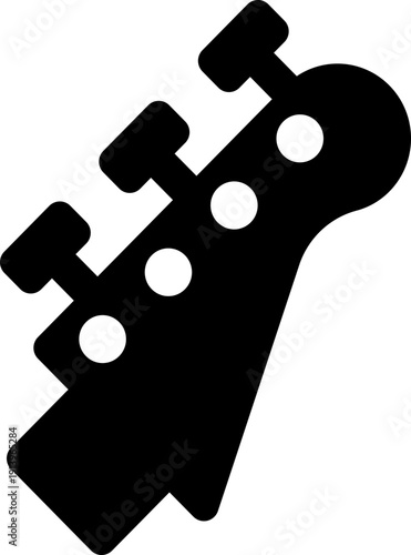Guitar Headstock Closeup