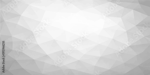 Abstract geometric triangle vector background with crumpled paper texture and polygonal design elements